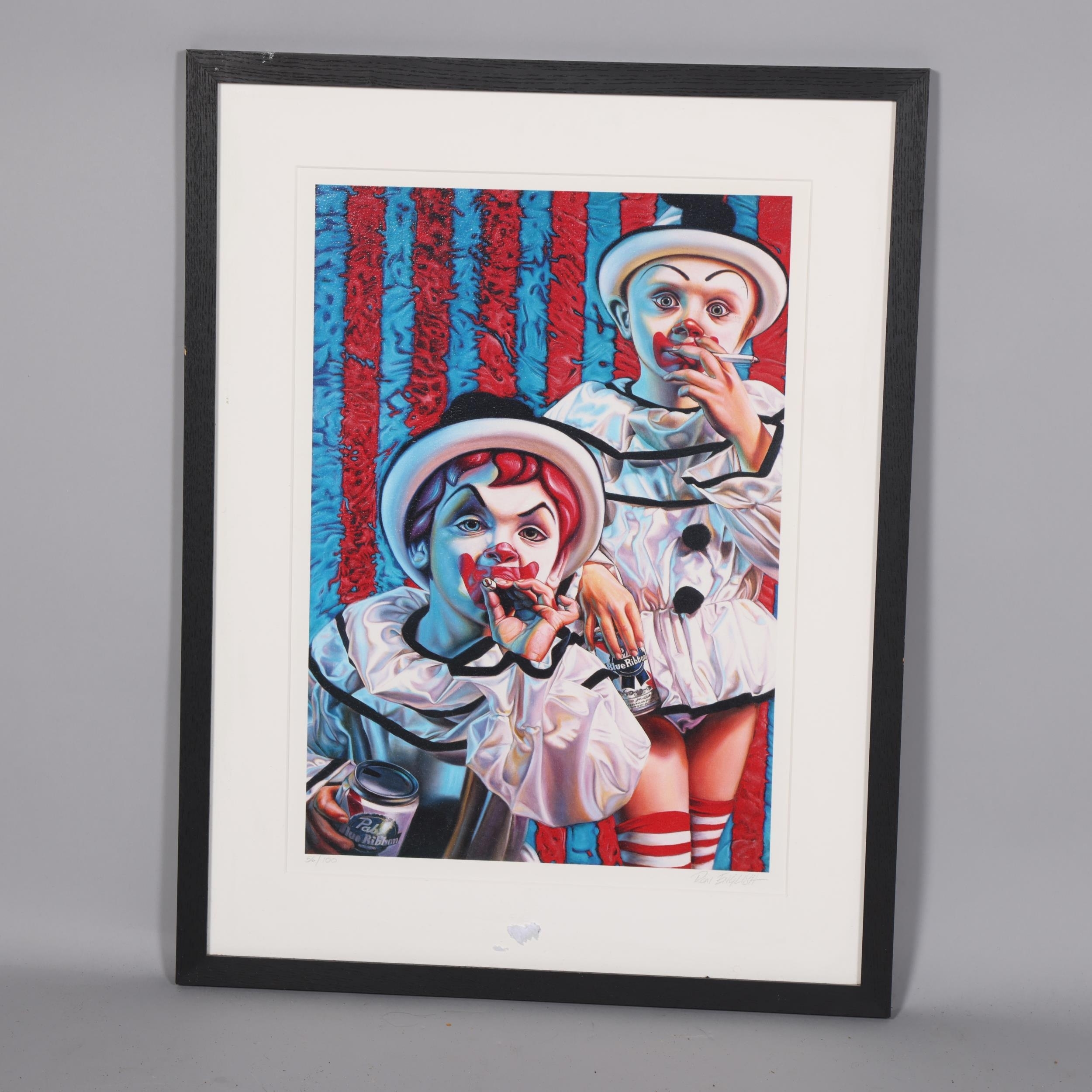 Ron English | Clown Kids Smoking 2004 (2004) | MutualArt
