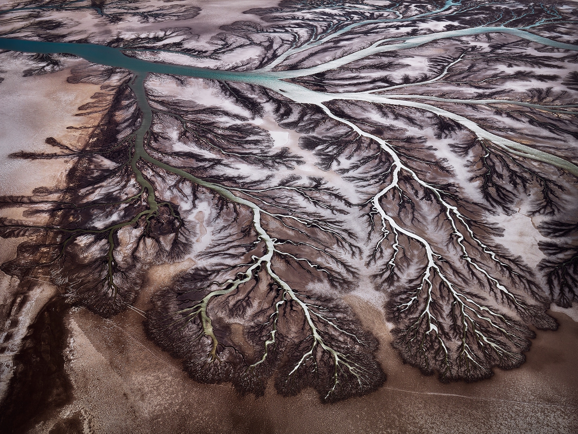 Colorado River Delta #1, Near San Felipe Baja, Mexico - Edward Burtynsky