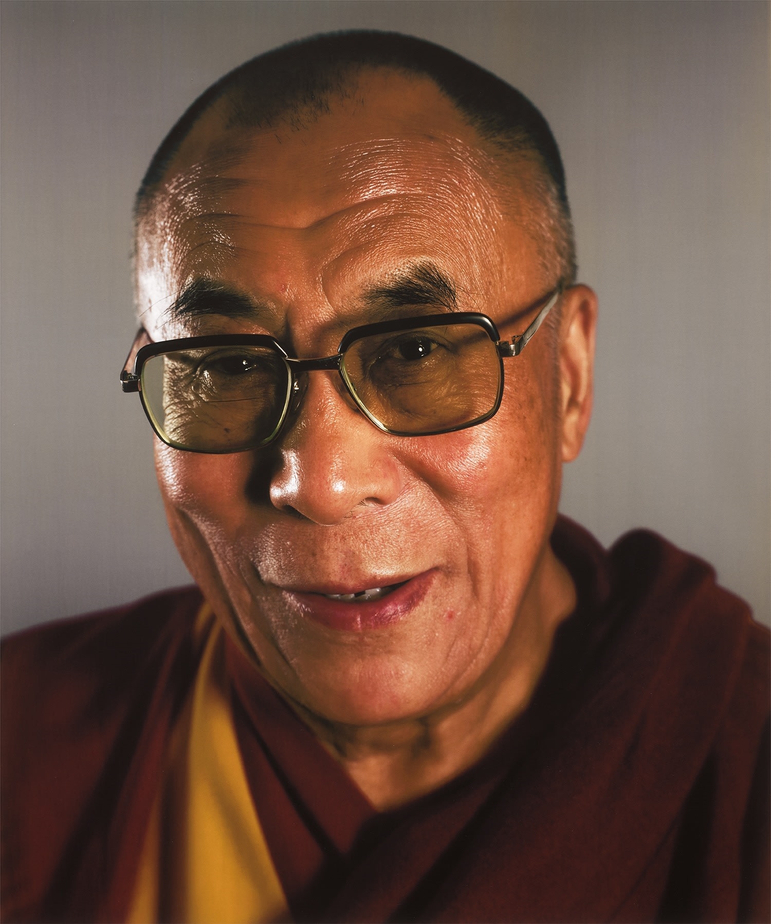 Dalai Lama by Chuck Close, 2005