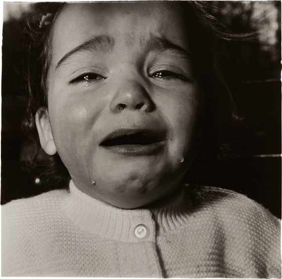 A child crying, N.J by Diane Arbus, 1967