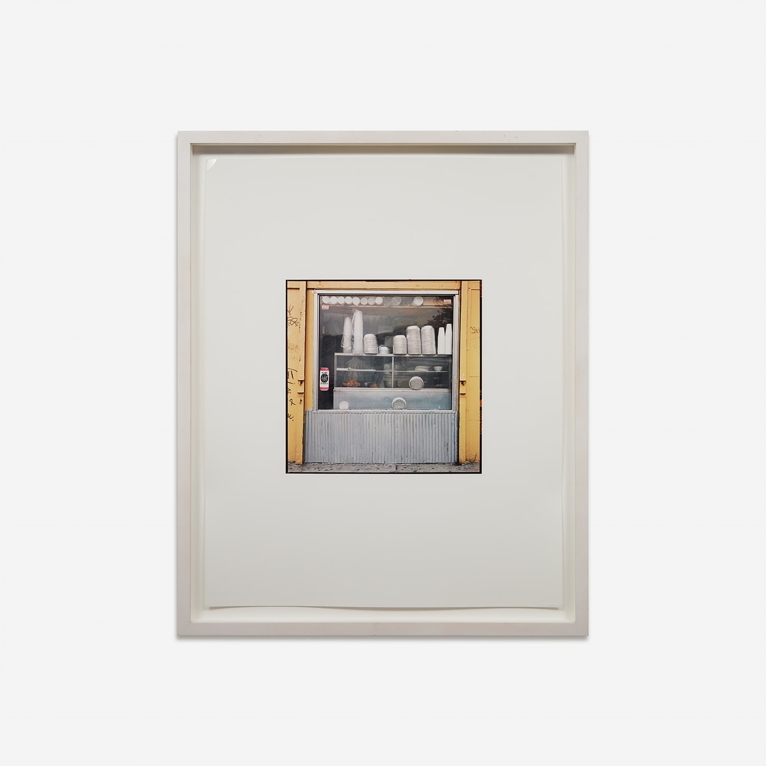 Artwork by Zoe Leonard, Yellow Restaurant, Made of Dye transfer print