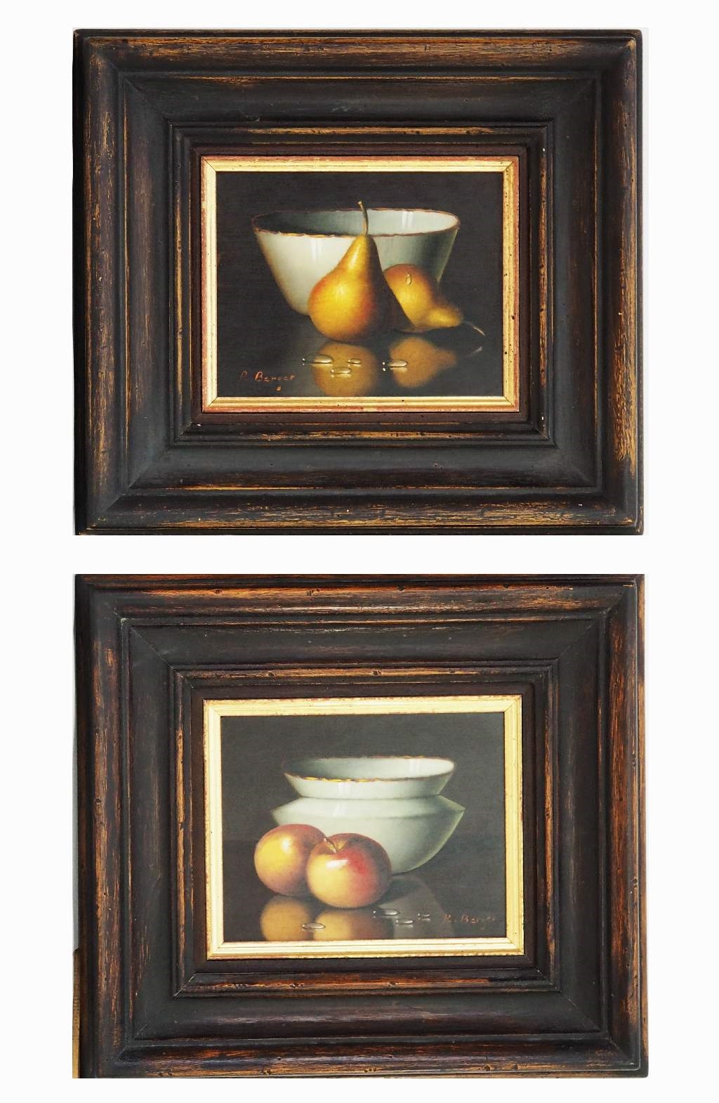 R. Berger | Zwei Birnen vor Schale und Zwei Äpfel vor Schale | MutualArt