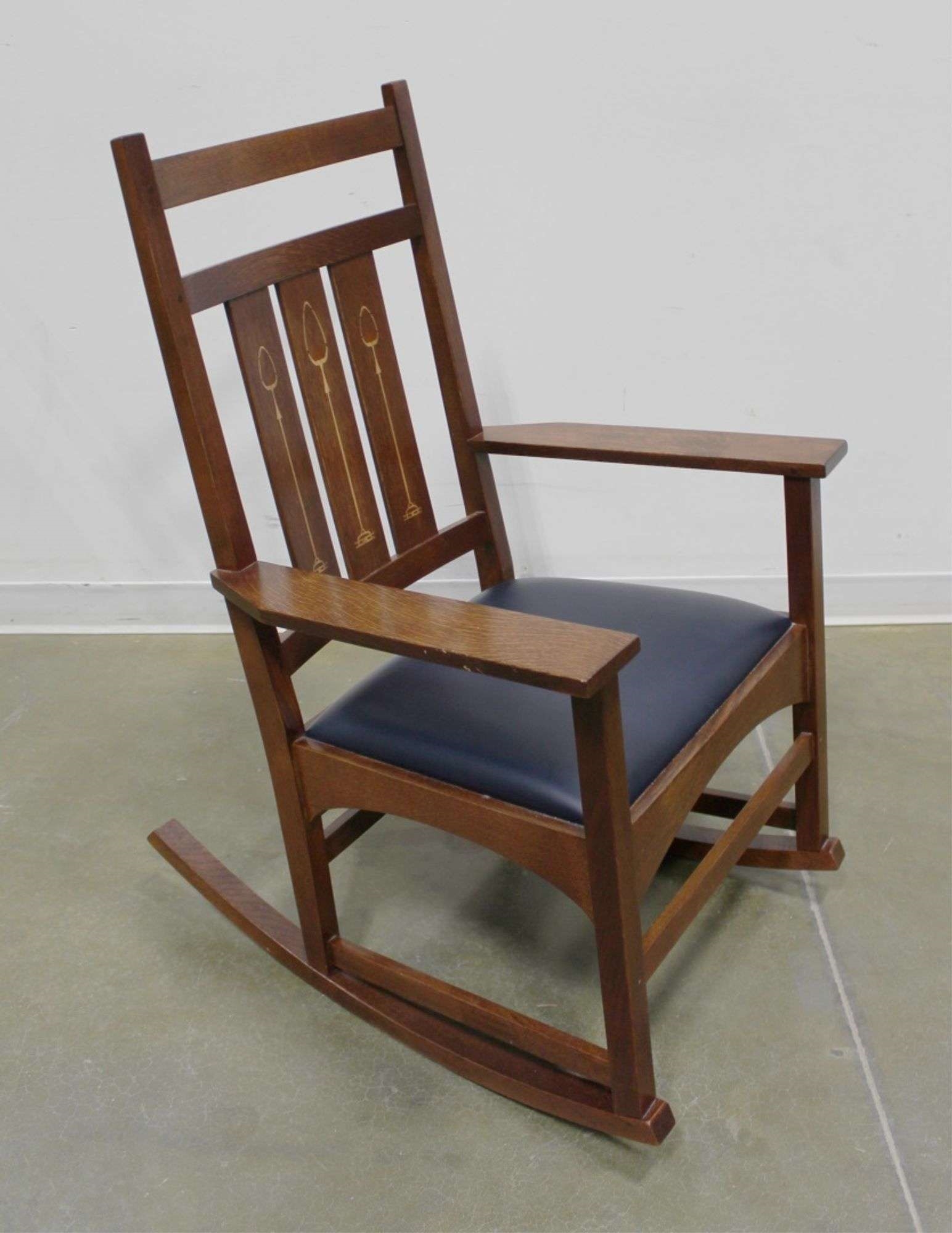 Harvey Ellis | STICKLEY ROCKING CHAIR | MutualArt