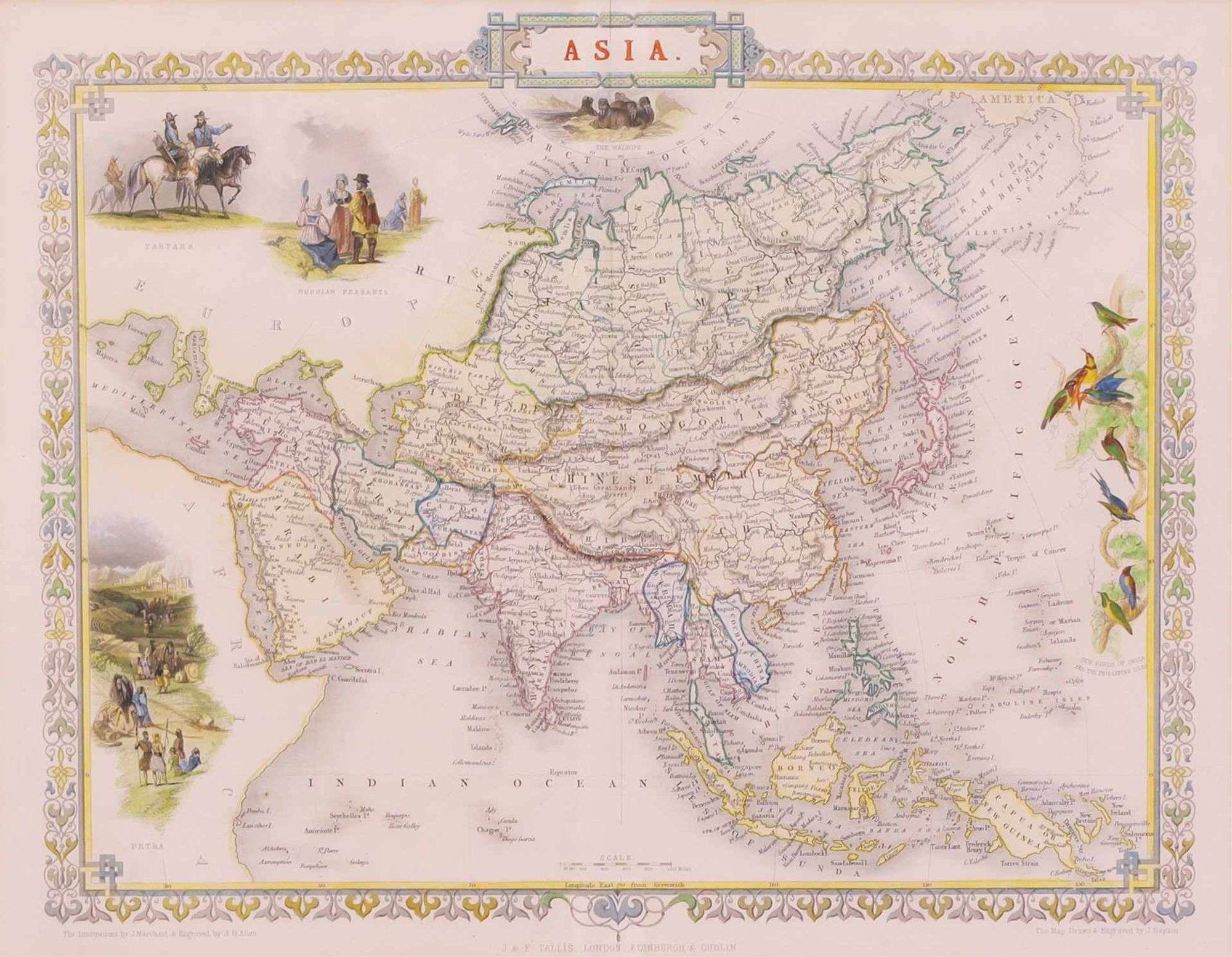 Artwork by John Tallis, MAP, Made of hand coloured