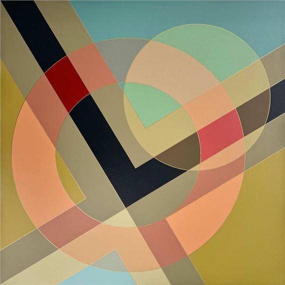 Geometric story IV by Izabela Kozłowska, 2024