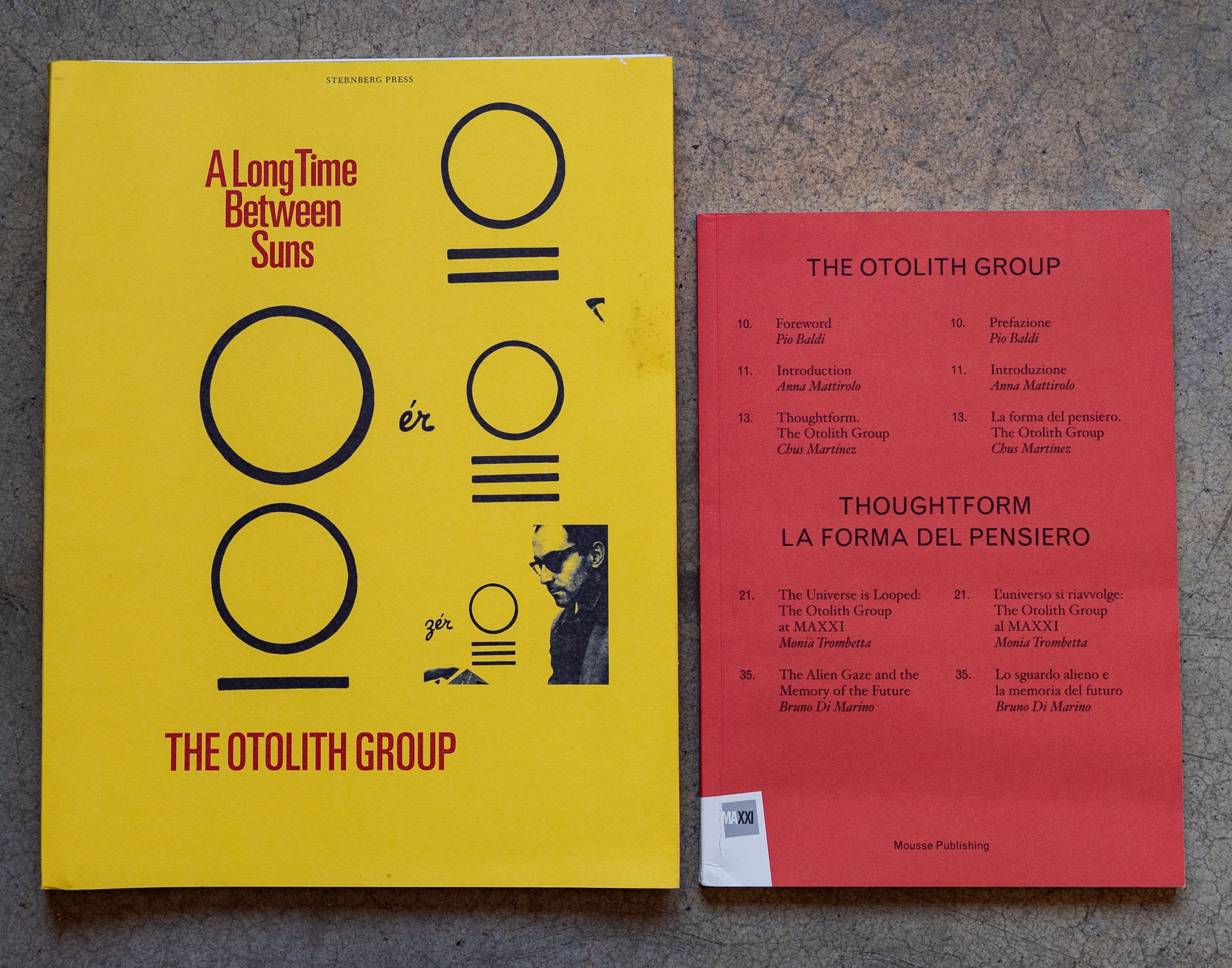 Artwork by The Otolith Group, Lot of two catalogues