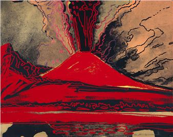 Vesuvius, 1985 - Andy Warhol