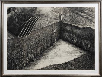 charcoal on paper - Anne Hyatt