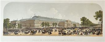PALAIS de l'INDUSTRIE aux CHAMPS-ELYSEES".... - Lot - Etienne Eugène Cicéri