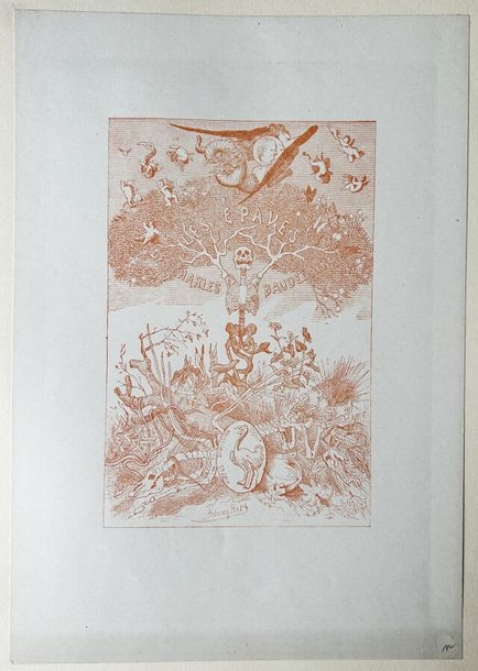 Félicien Rops | Les Epaves de Charles Baudelaire (Circa 1866) | MutualArt