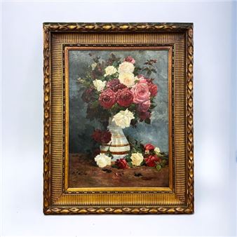 Still life with flowers - Alfred Menu