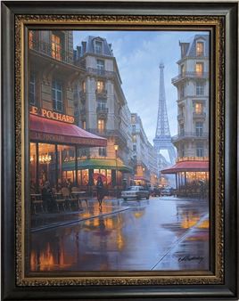 Spectacular Paris scene titled City of Love! Edition: Artist Proof # 13 of only 20 - Alexei Butirskiy