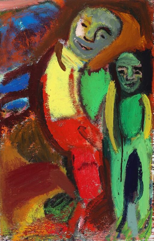 Lars Dan | Landscape with figures | MutualArt