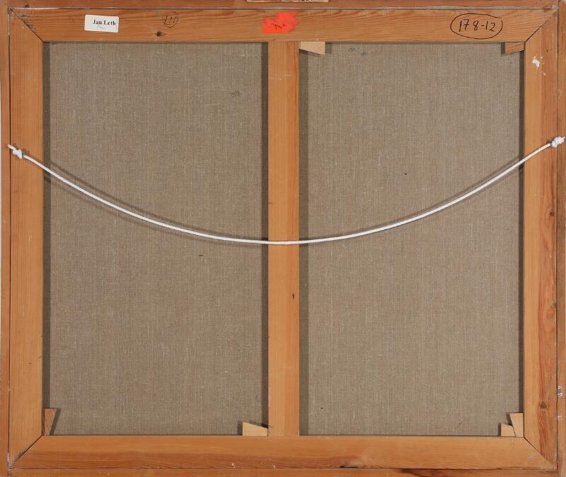 Artwork by Jan Leth, Untitled, Made of Oil on canvas