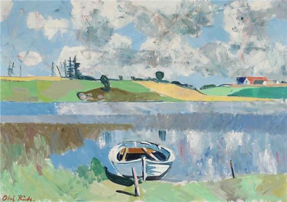 Olaf Rude | Landscape (1970) | MutualArt