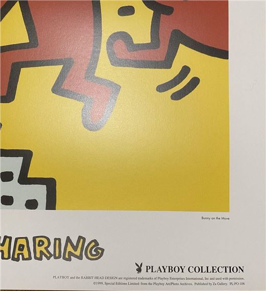 Keith Haring | Bunny on the Move (Playboy Collection) (2000