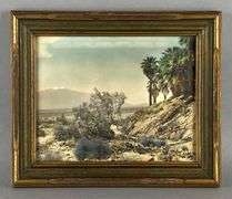 Artwork by Fred Martin, Southwest America, Made of Hand Colored Photograph