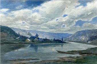 Blick auf Moselkern - Jean Grothe