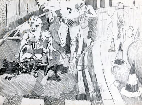 Athletes Racing - Simon McWilliams