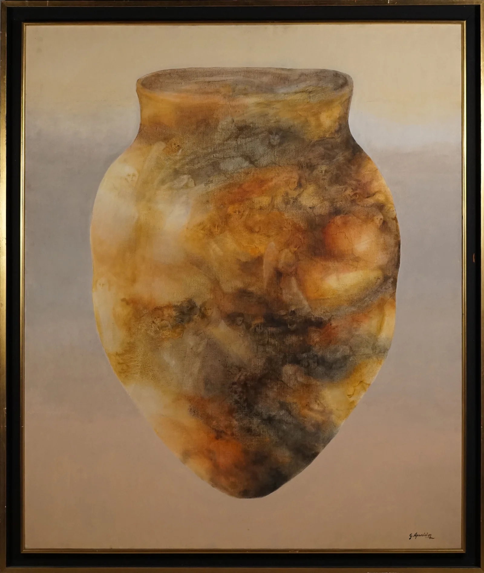 Artwork by Guadalupe Aparicio, SIN TÍTULO, Made of oil on canvas