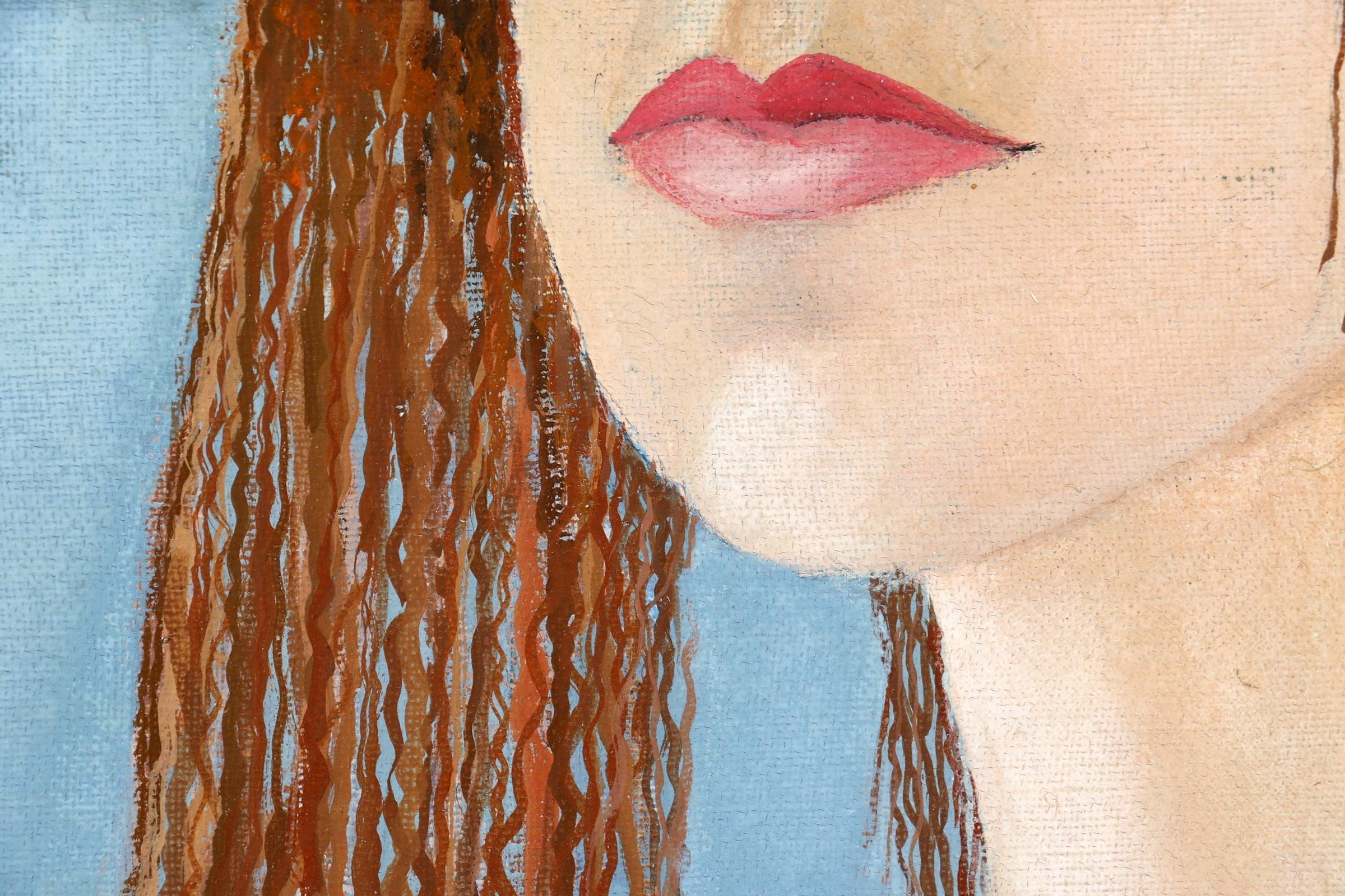 Artwork by Anne Semler, olieverf op doek, Made of oil on canvas