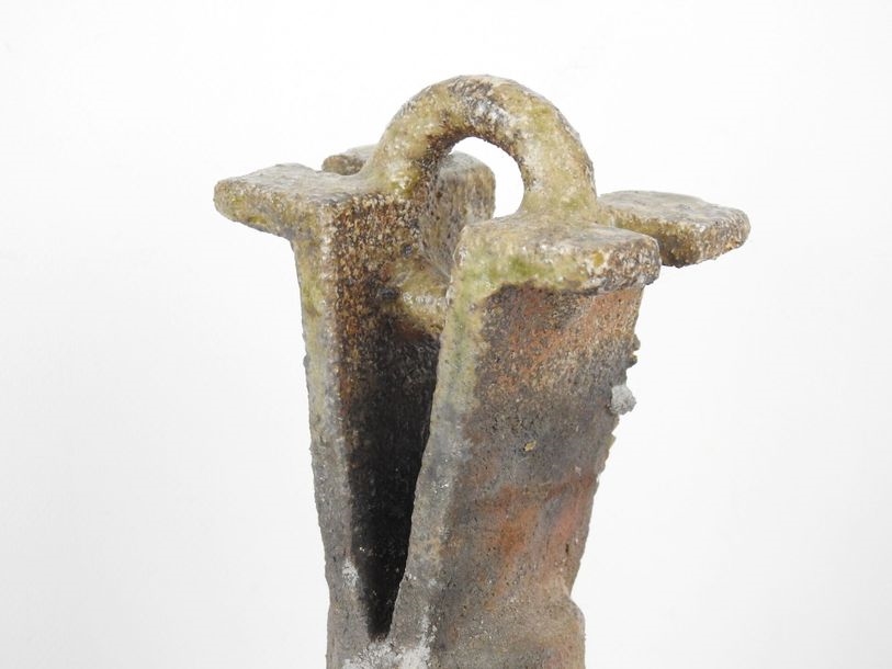 Artwork by Claudine Monchaussé, - La Borne: Totem, Made of Stoneware