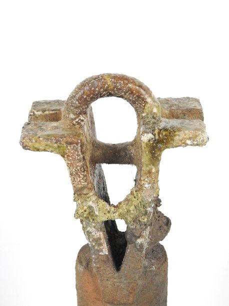 Artwork by Claudine Monchaussé, - La Borne: Totem, Made of Stoneware