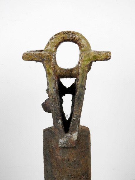 Artwork by Claudine Monchaussé, - La Borne: Totem, Made of Stoneware