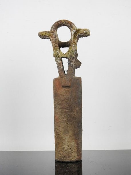 Artwork by Claudine Monchaussé, - La Borne: Totem, Made of Stoneware