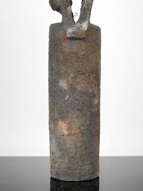 Artwork by Claudine Monchaussé, - La Borne: Totem, Made of Stoneware