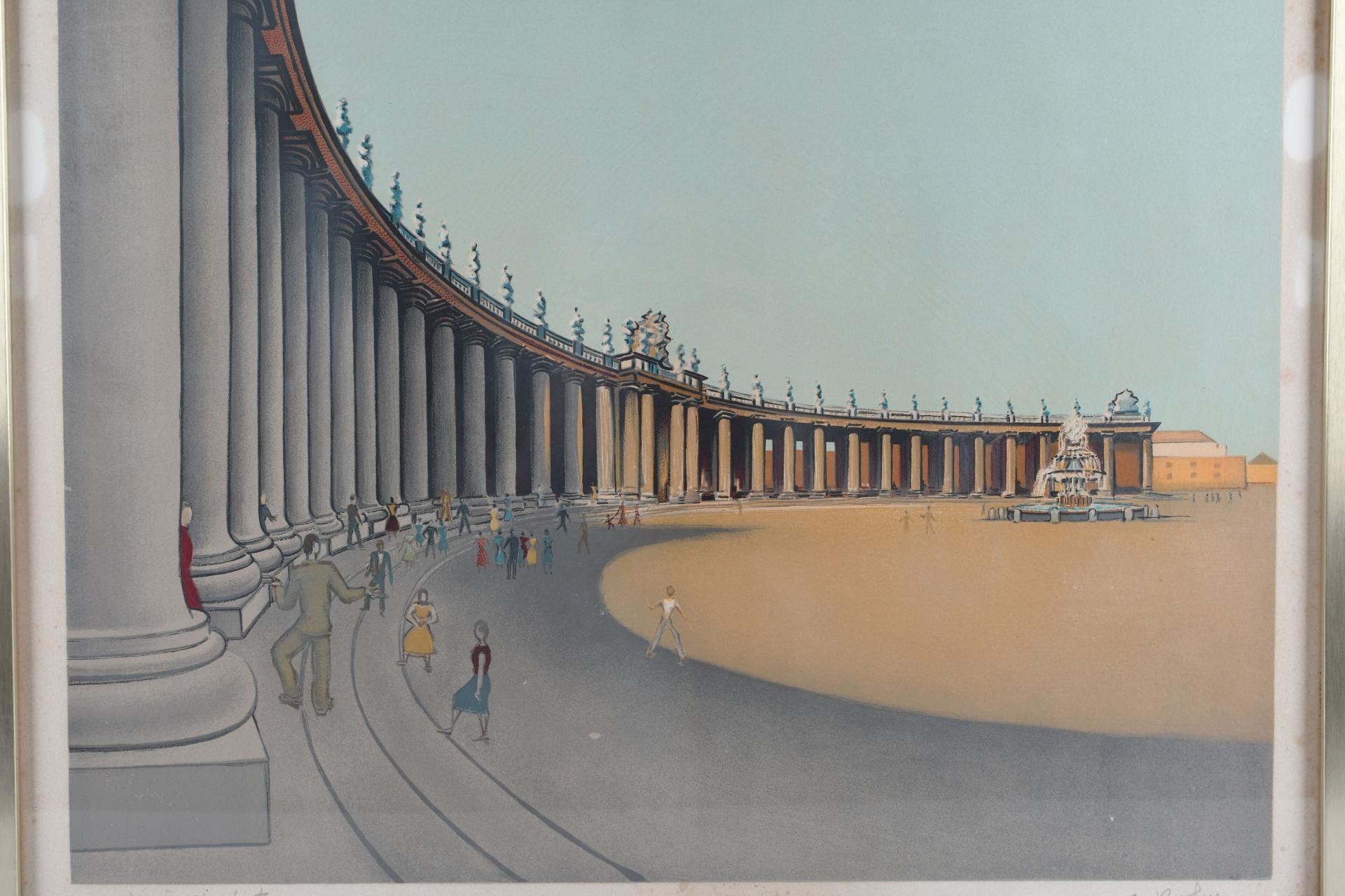 Georges Rohner | La colonnade | MutualArt