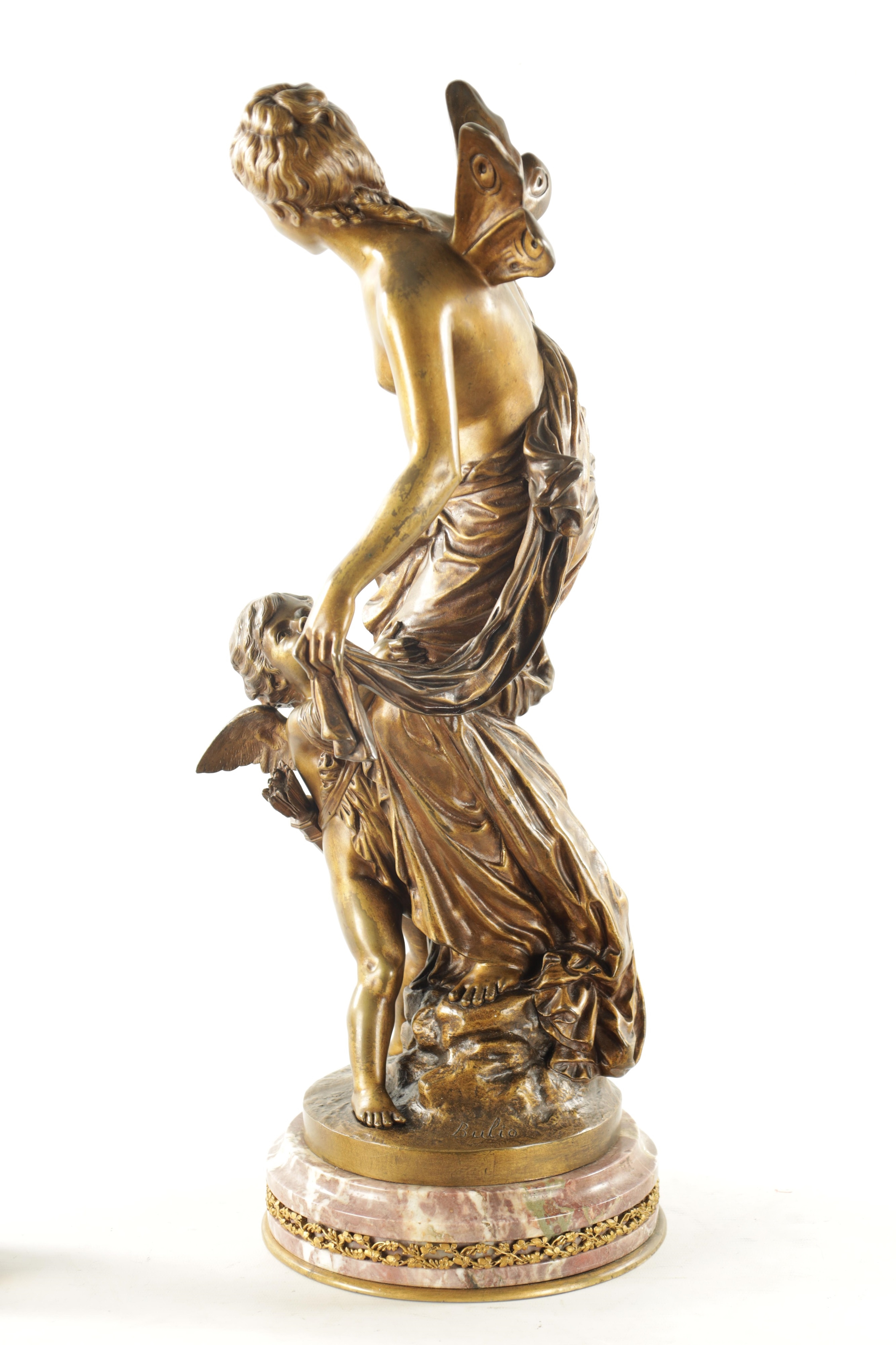 Jean Bulio | JEAN BULIO (FRENCH 1827 - 1911) A 19TH CENTURY GILT BRONZE ...