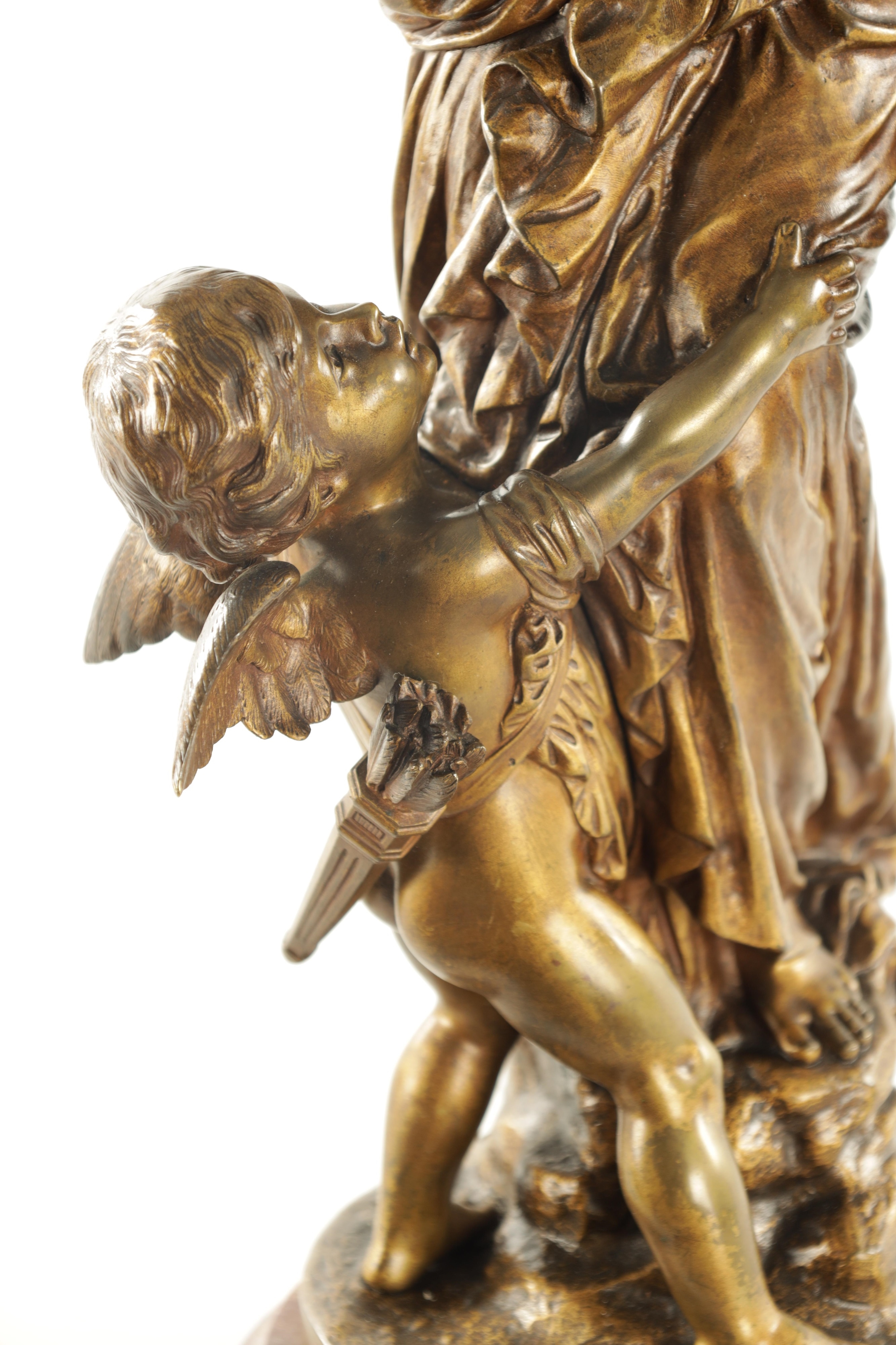 Jean Bulio | JEAN BULIO (FRENCH 1827 - 1911) A 19TH CENTURY GILT BRONZE ...