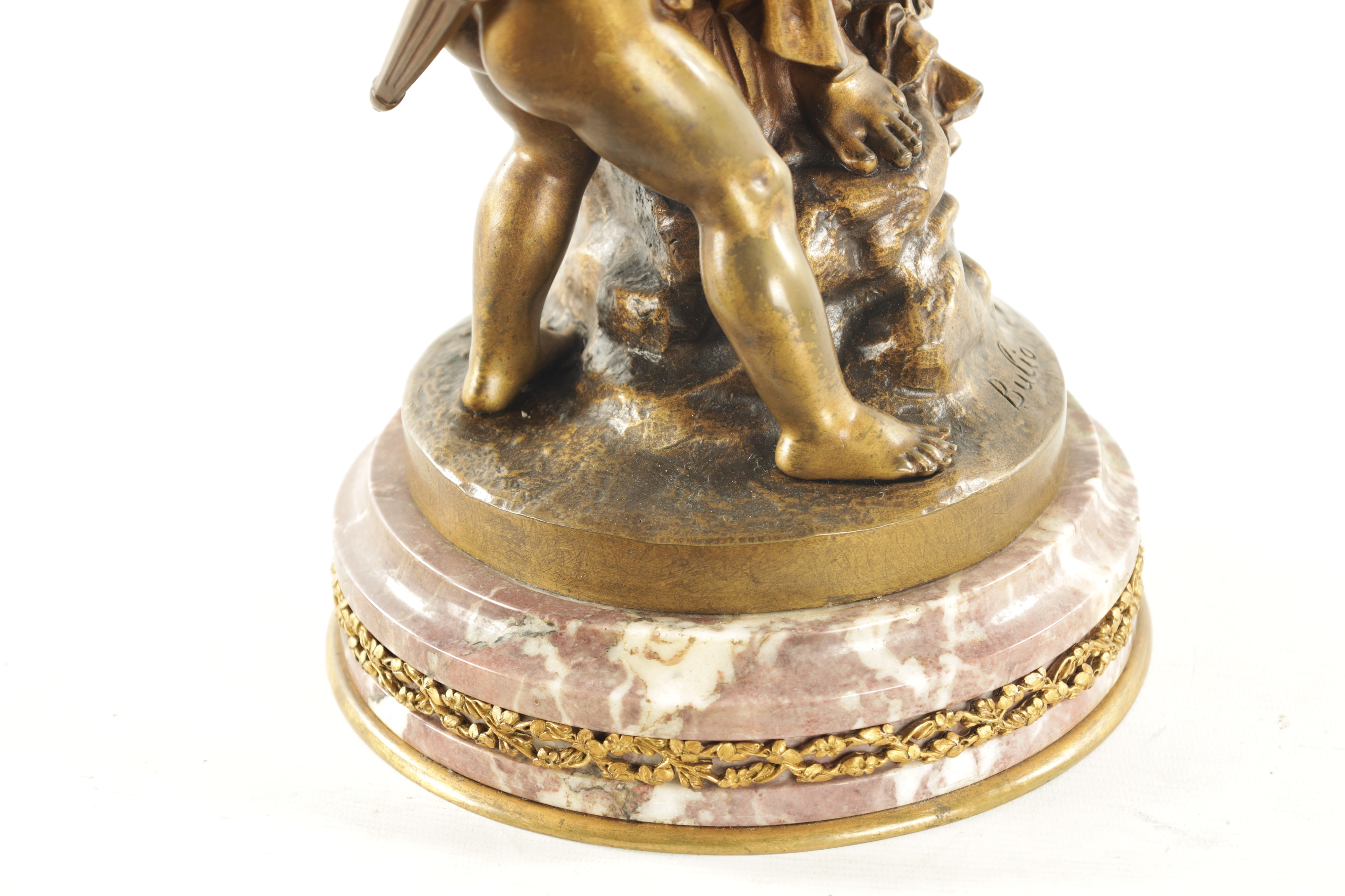 Jean Bulio | JEAN BULIO (FRENCH 1827 - 1911) A 19TH CENTURY GILT BRONZE ...