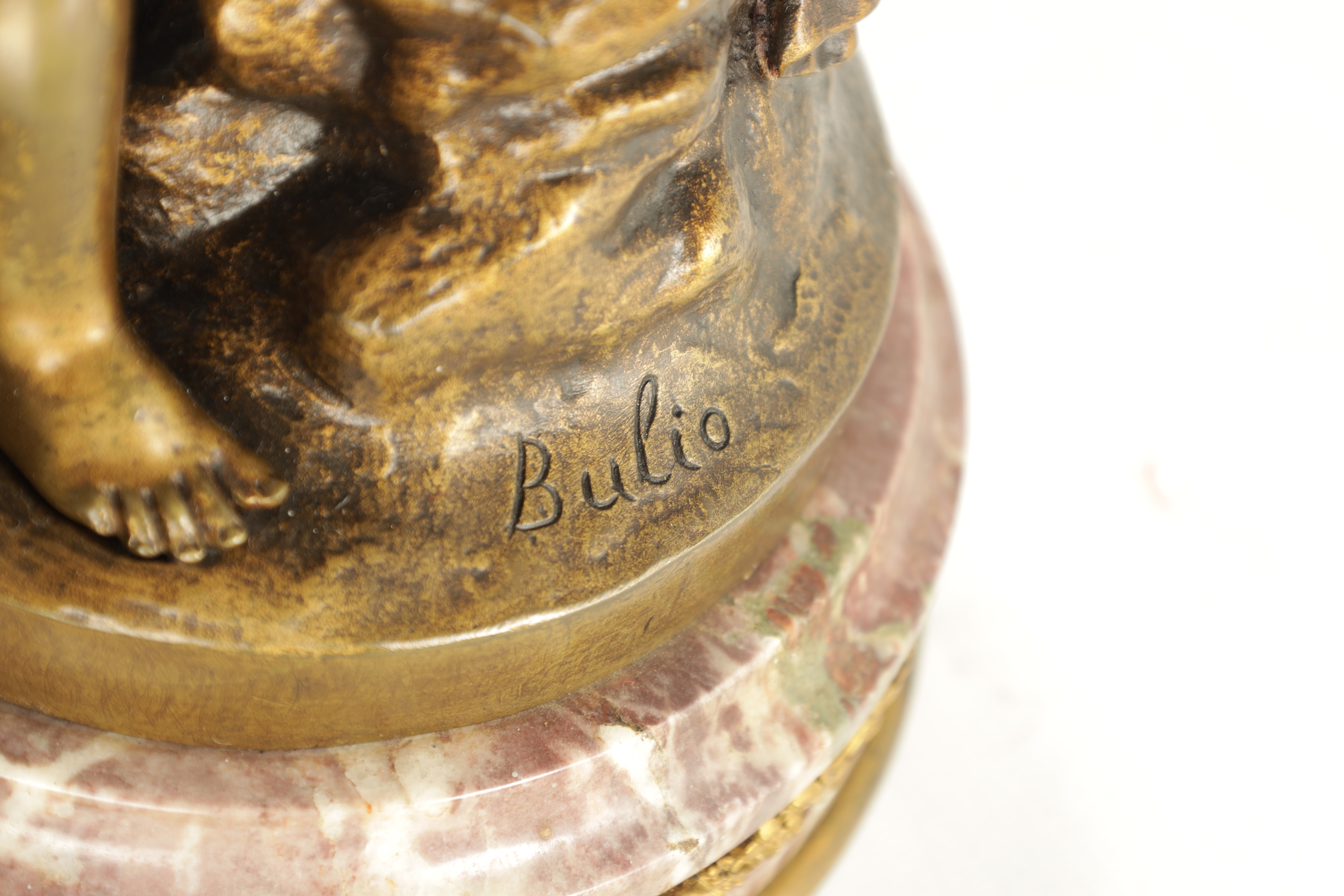 Jean Bulio | JEAN BULIO (FRENCH 1827 - 1911) A 19TH CENTURY GILT BRONZE ...