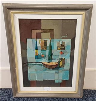 Still life mandolin & coffee grinder - Carlo Rossi