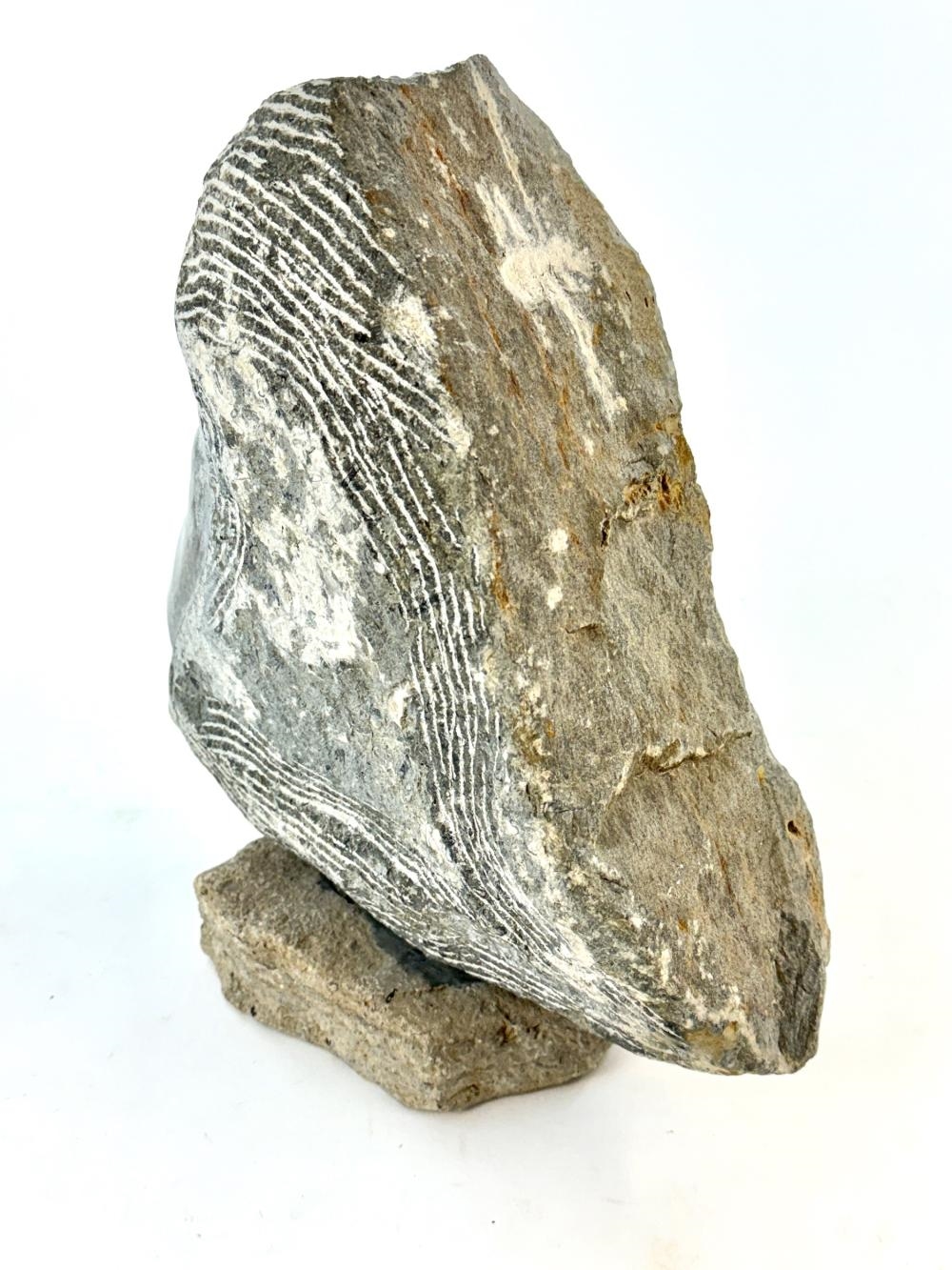 Artwork by Charles Gordon Cutler, Stone Bust Attributed to Charles Gordon Cutler, Made of Stone