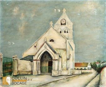 Maurice Utrillo | L'Eglise de Deuil la Barre | MutualArt