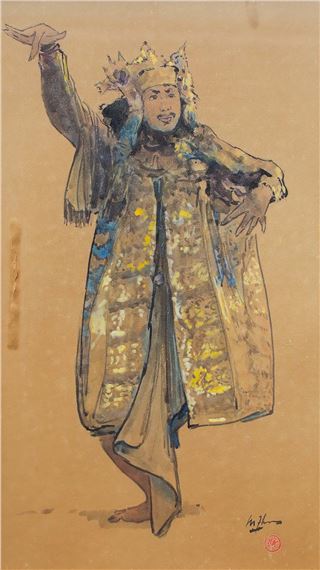 Baris Dance by Lee Man Fong