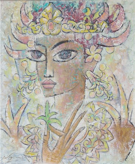 Dewa Tinthya-Sang Hyang Tunggal (A Balinese Deity) by Auke Cornelis Sonnega