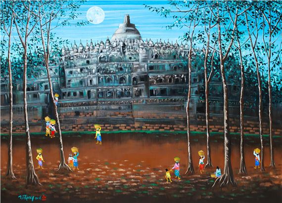 Borobudur by Tio Tjay, 2020