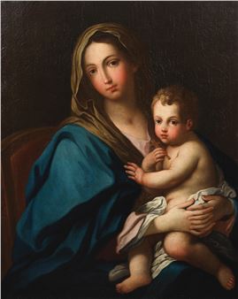 The Madonna and Child - Giovanni Odazzi