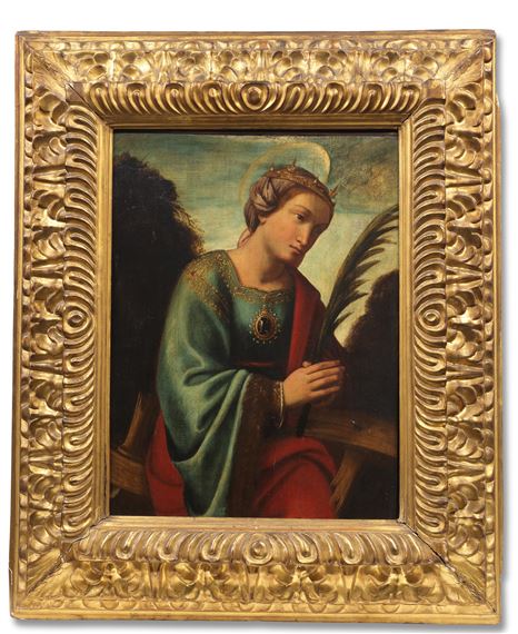 Bernardino Zenale | Saint Catherine of Alexandria | MutualArt