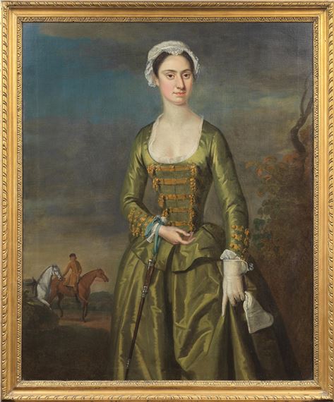 Herman van der Myn | Portrait of Miss Grace Catlin of Chillesford ...