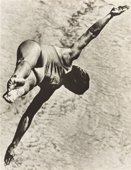 Diver, Moscow , 1960 by Lev Borodulin, printed in 1970s