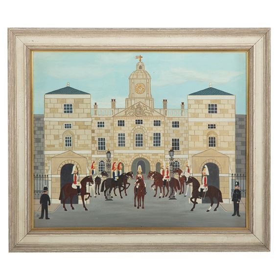 Whitehall, Changing the Guard by Vincent Haddelsey, 1934