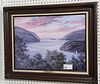 Framed Litho "Sunset View From West Point" Pencil Sgnd Paul Gould 144/450 17 1/2" X 23 1/2 - Paul Gould