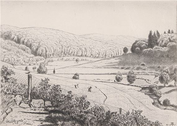 Junitag (Marxzell by Hans Thoma, 1915