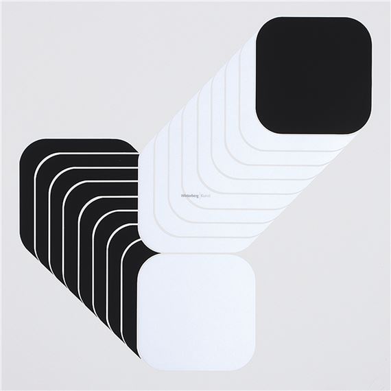 Sérigraphie 19/2 - Sérigraphie 19/5 by Thomas Lenk, 1969