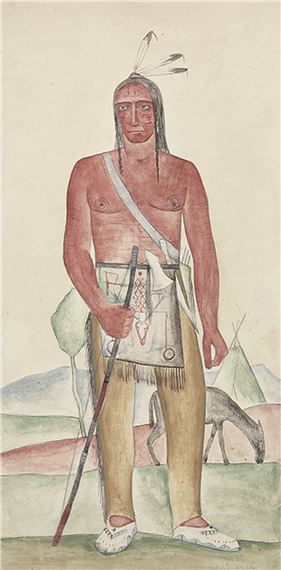 Indianer by Max Radler, 1929